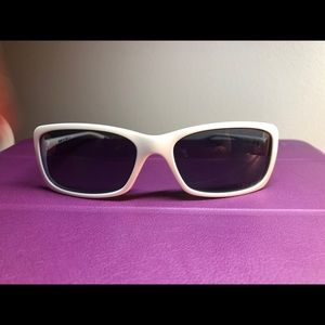 Oakley Hall Pass White Polarized Sport Sunglasses